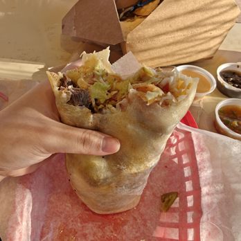 The Taco Stand - Inside of Mar Y Tierra burrito - Mexican Near Me - Oceanside, California The Taco Stand - Inside of Mar Y Tierra burrito - Mexican Near Me - Oceanside, California