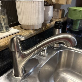 Vaps Plumbing - New faucet (different angle) - Plumbing Near Me