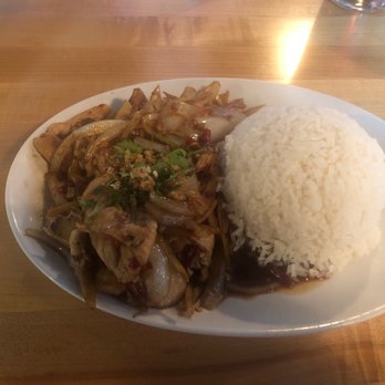 Mint Thai Kitchen - Ginger & Onion xx Spicy - Thai Near Me - Houston, Texas
