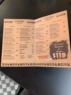 Menu photo 1