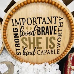 Latish's Anything and Everything - Wood plaque