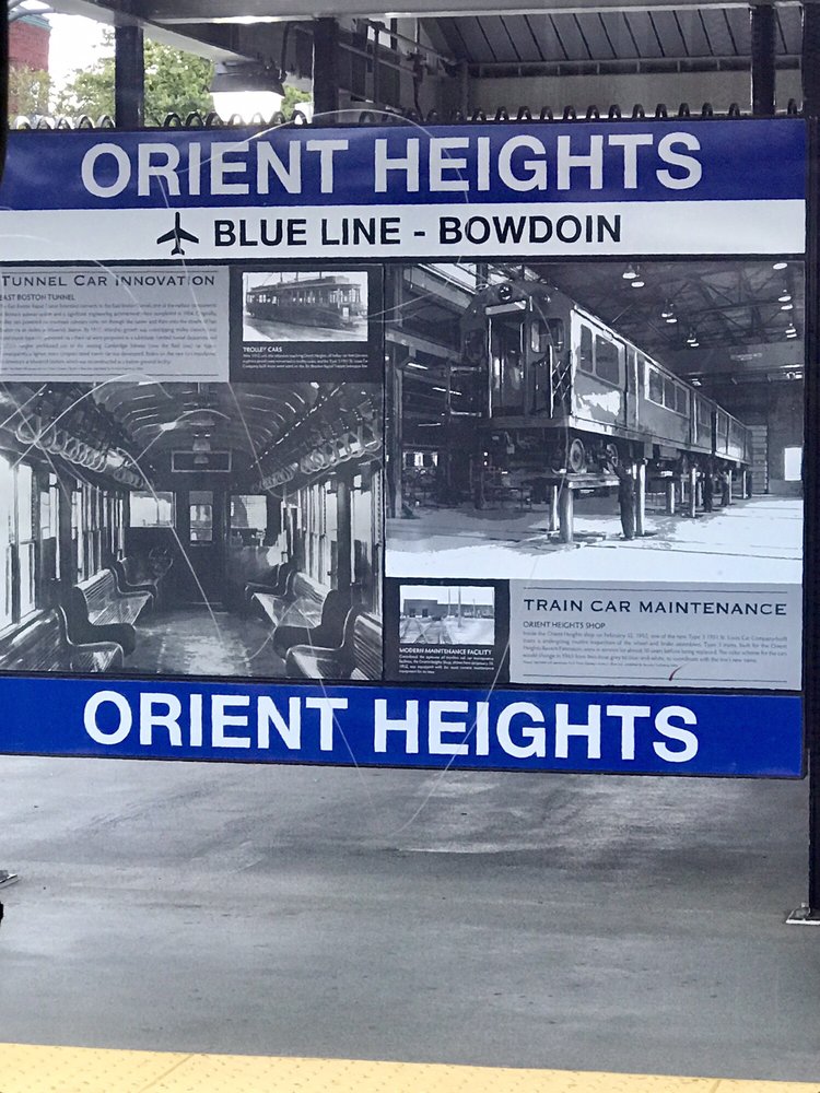 ORIENT HEIGHTS MBTA STATION BLUE LINE 14 Photos 1000 Bennington