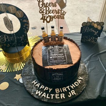 Kevies Kitchen - JACK DANIEL'S BIRTHDAY CAKE - Cupcakes Near Me
