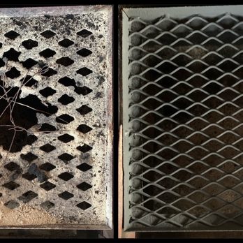 Astro Mechanics - BBQ grill charcoal pan before & after. - Metal Fabricators Near Me - Round Rock, Texas