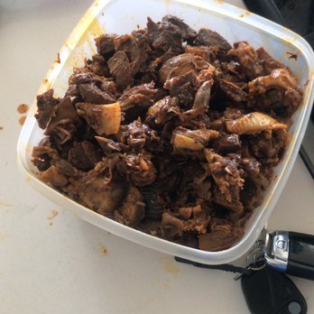 Nkechi African Cafe - Mutton Salad is the best - African Near Me - Inglewood, California