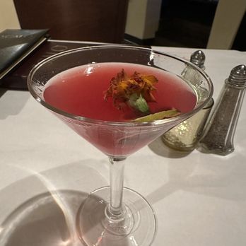 Scalo - Blueberry lavender cocktail of some sort - Italian Near Me - Albuquerque, New Mexico