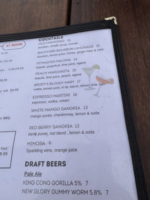 Menu photo 8 Brody's Restaurant Sacramento, CA
