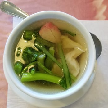 Thai Kitchen - Wonton soup that comes with lunch special - Thai Near Me - American Canyon, California