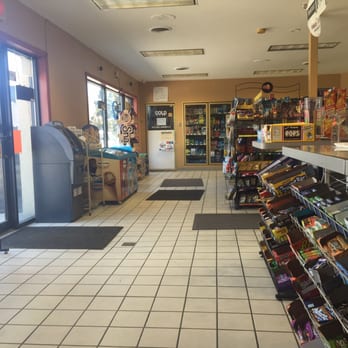 Arrow Mart - Inside. The one worker watches people like a hawk...there isn't even much to steal - Gas Stations Near Me - Savona, New York