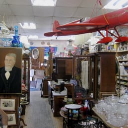 The inventory at Carousel changes daily, but includes everything from glassware and housewares to furniture to collectibles.