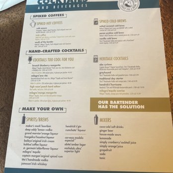 Another Broken Egg Cafe - Drink Menu - Breakfast & Brunch Near Me - Indianapolis, Indiana