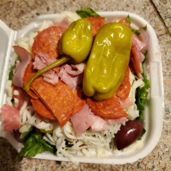 New York Giant Pizza - Antipasto salad. Looks small but it was huge - Pizza Near Me - Lakeside, California New York Giant Pizza - Antipasto salad. Looks small but it was huge - Pizza Near Me - Lakeside, California