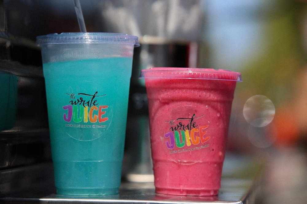 The Write Juice Truck Logo