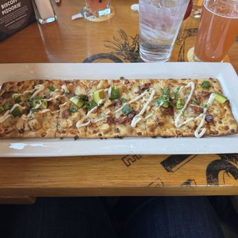 BJ's Restaurant & Brewhouse - California Club Flatbread - New American Near Me - Upper Saint Clair, Pennsylvania