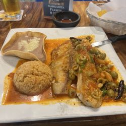 Plaza Bonita Family Mexican Restaurant - Snapper verracruz