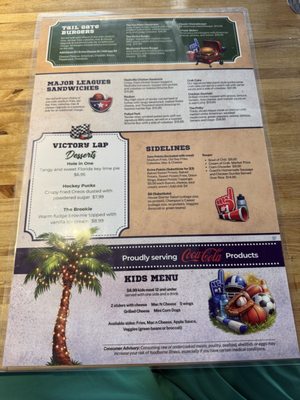 Menu photo 2 Coach’s Bar & Grill Venice, FL