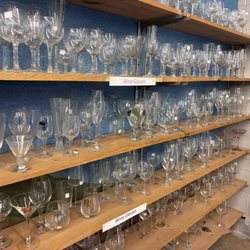 Ann Arbor PTO Thrift Shop - Loved the glassware!!