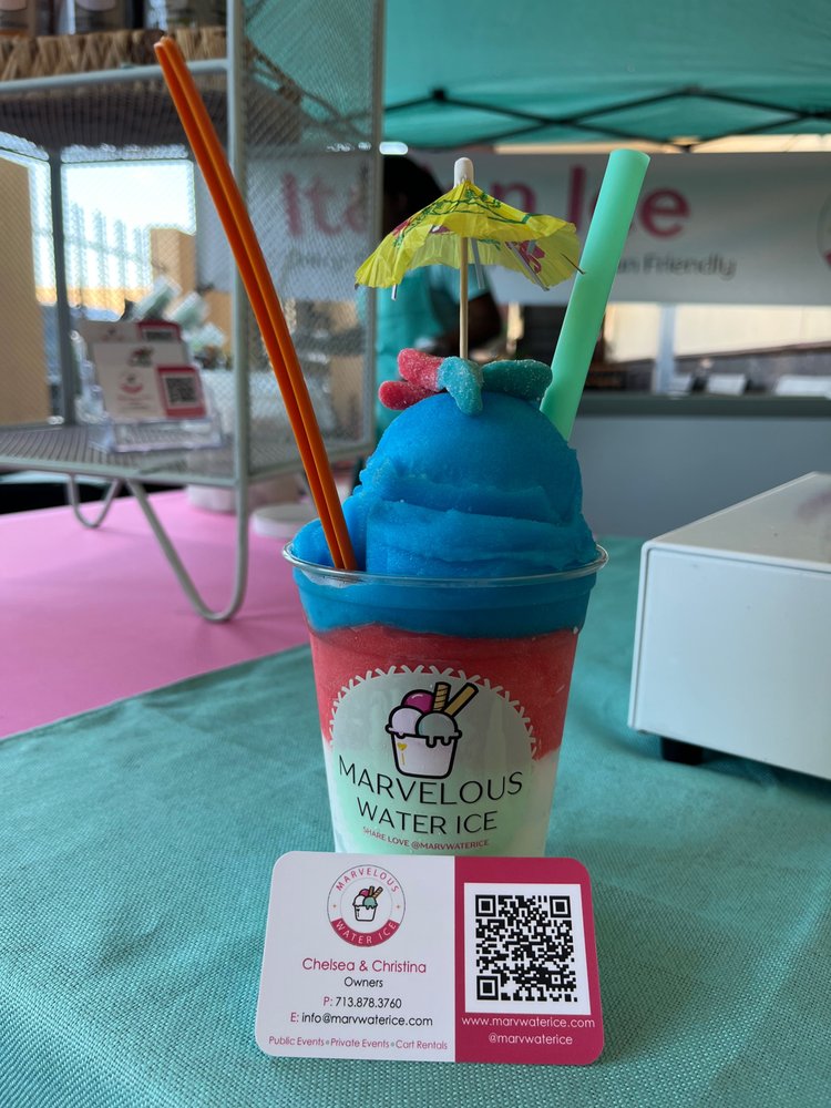 MARVELOUS WATER ICE Katy, Texas Ice Cream & Frozen Yogurt Phone