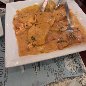 The Fish House - Lobster Ravioli - Seafood Near Me - Key Largo, Florida The Fish House - Lobster Ravioli - Seafood Near Me - Key Largo, Florida