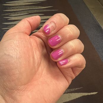 Magnifique Nail Salon - 5 days into my no chip mani - Nail Salons Near Me - Chicago, Illinois Magnifique Nail Salon - 5 days into my no chip mani - Nail Salons Near Me - Chicago, Illinois