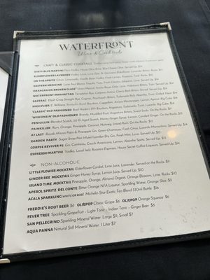 Menu photo 1 Waterfront Restaurant Sister Bay, WI Menu photo 1 Waterfront Restaurant Sister Bay, WI