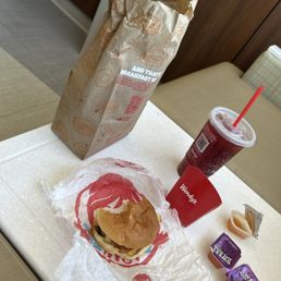 Jr. Bacon Cheeseburger Biggie Bag very tasty Jr. Bacon Cheeseburger Biggie Bag very tasty