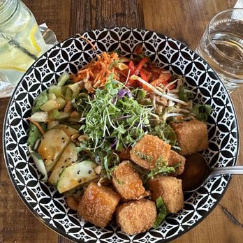 The Ginger Mule - Noodle bowl - Vegan Near Me - Houston, Texas The Ginger Mule - Noodle bowl - Vegan Near Me - Houston, Texas