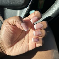 The Nail Bar - Lumpy French tip