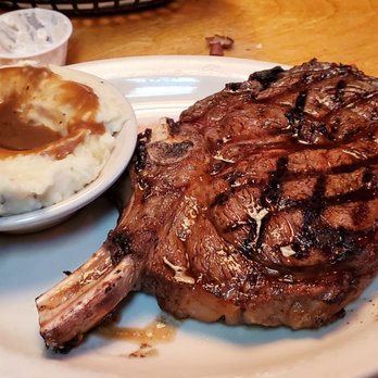 Texas Roadhouse - Bone-in rib eye. It was perfect with medium - Steakhouses Near Me - Miami, Florida Texas Roadhouse - Bone-in rib eye. It was perfect with medium - Steakhouses Near Me - Miami, Florida