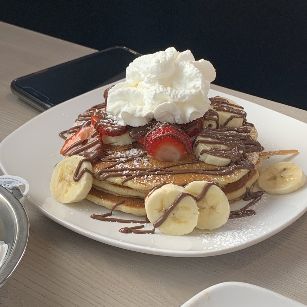 12th Street Grill - Nutella Pancakes - Breakfast & Brunch Near Me - Warren, Michigan
