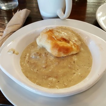 First Watch - Biscuit and "turkey"gravy. - American Near Me - Laurel, Maryland