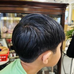 Le's Beauty Salon - Perfect Asian haircut! Right side view!