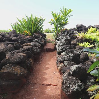 Kukui Heiau - Kukui Heiau in Kapa'a on Kauai, Hawaii. - Landmarks & Historical Buildings Near Me - Kapaa, Hawaii