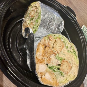 Jacob’s Pickles - Buttermilk Fried Chicken Caesar Salad Wrap - Breakfast & Brunch Near Me - New York, New York Jacob’s Pickles - Buttermilk Fried Chicken Caesar Salad Wrap - Breakfast & Brunch Near Me - New York, New York