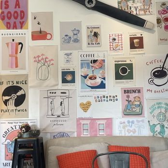 Journey Coffee - Art wall - Coffee & Tea Near Me - Napa, California