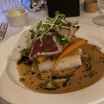 Pacifica Del Mar - Seared Rare Ahi - New American Near Me - Del Mar, California Pacifica Del Mar - Seared Rare Ahi - New American Near Me - Del Mar, California