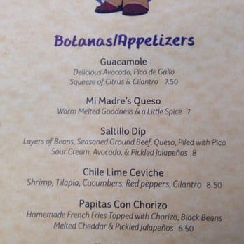 Mi Madre's Restaurant - Half off appetizers during happy hour from 3-6pm, Weds-Fri. - Tex-Mex Near Me - Austin, Texas