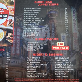 Osaka Sushi - Menu - Sushi Bars Near Me - Adelanto, California Osaka Sushi - Menu - Sushi Bars Near Me - Adelanto, California