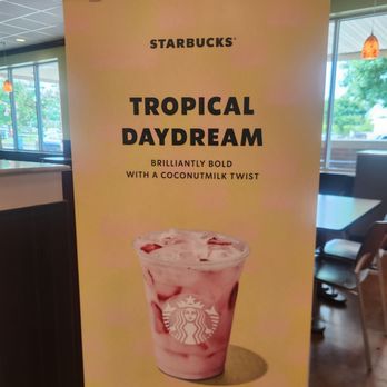 Starbucks - Tropical Daydream Pink drink - Coffee & Tea Near Me - Mansfield, Texas Starbucks - Tropical Daydream Pink drink - Coffee & Tea Near Me - Mansfield, Texas