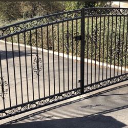 El Monte Ornamental Supply - Custom gate , materials from El Monte ornamental supply