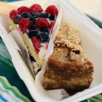 Aloha German Bakery - 2 slices of their special cakes! - Bakeries Near Me - Honolulu, Hawaii