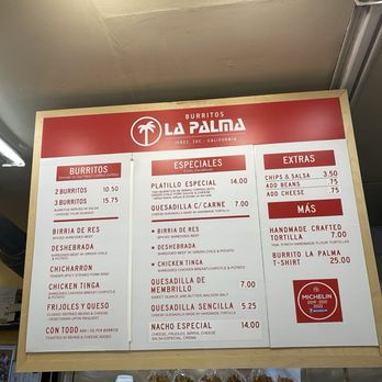 Burritos La Palma - Menu take two! - Mexican Near Me - Los Angeles, California Burritos La Palma - Menu take two! - Mexican Near Me - Los Angeles, California