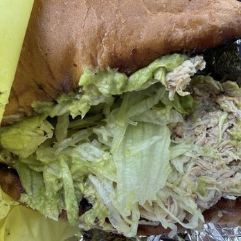 Papa's Tacos - Inside of the Machaca Chicken Torta - Mexican Near Me - Laguna Beach, California