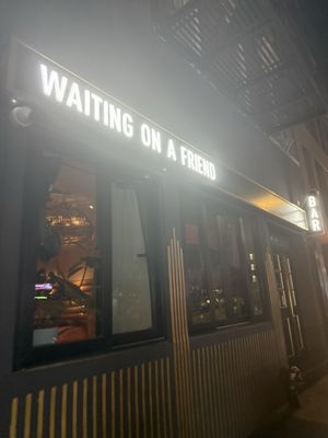 Waiting on a Friend by null
