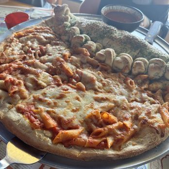 Munchy’s Pizza & Wings - Triple play: pizza, calzone & penne allá vodka & garlic knots. - Pizza Near Me - Deerfield Beach, Florida Munchy’s Pizza & Wings - Triple play: pizza, calzone & penne allá vodka & garlic knots. - Pizza Near Me - Deerfield Beach, Florida