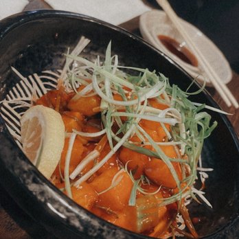 Sushi California - spicy salmon sashimi; STAR OF THE NIGHT - Sushi Bars Near Me - Coquitlam, British Columbia