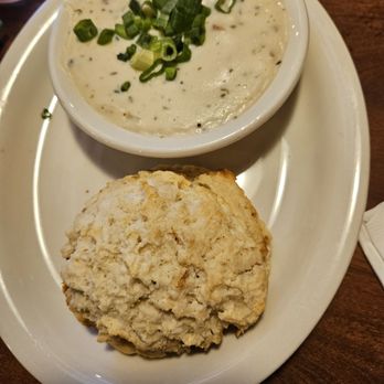 Toast Coffeehouse - Biscuit and gravy, June 2024, Pass - Coffee & Tea Near Me - Patchogue, New York