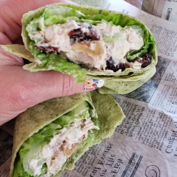 Tiffanys Cafe - Chicken and dried cherry wrap - Ice Cream & Frozen Yogurt Near Me - Empire, Michigan