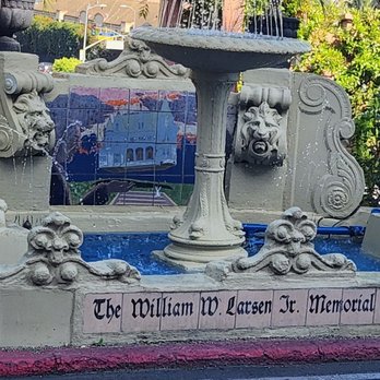 The Magic Castle - Fountains at the top of the driveway, where you will valet park your car. - Performing Arts Near Me - Hollywood, California The Magic Castle - Fountains at the top of the driveway, where you will valet park your car. - Performing Arts Near Me - Hollywood, California