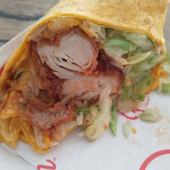 Slim Chickens - smoked cheddar wrap with honey bbq chicken. not enough chicken. Almost all tortilla and lettuce. - Chicken Wings Near Me - Lehi, Utah Slim Chickens - smoked cheddar wrap with honey bbq chicken. not enough chicken. Almost all tortilla and lettuce. - Chicken Wings Near Me - Lehi, Utah